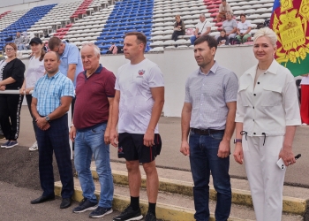 На стадионе «Колос» прошло Открытое первенство по легкой атлетике