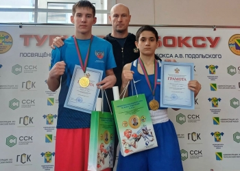 Два золота и бронзу привезли юные тимашевцы с первенства края по боксу